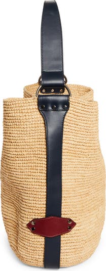 Isabel Marant Bayia XO Capsule Raffia Tote | Nordstrom