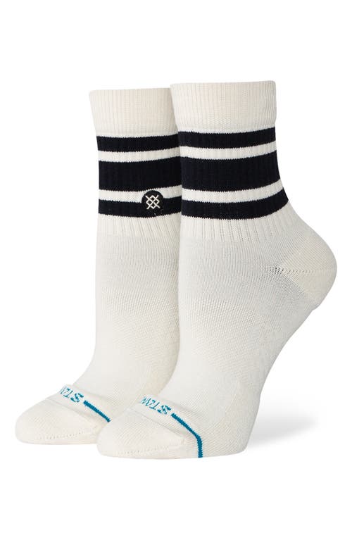 Stance Boyd 3-pack Cotton Blend Quarter Socks In Neutral