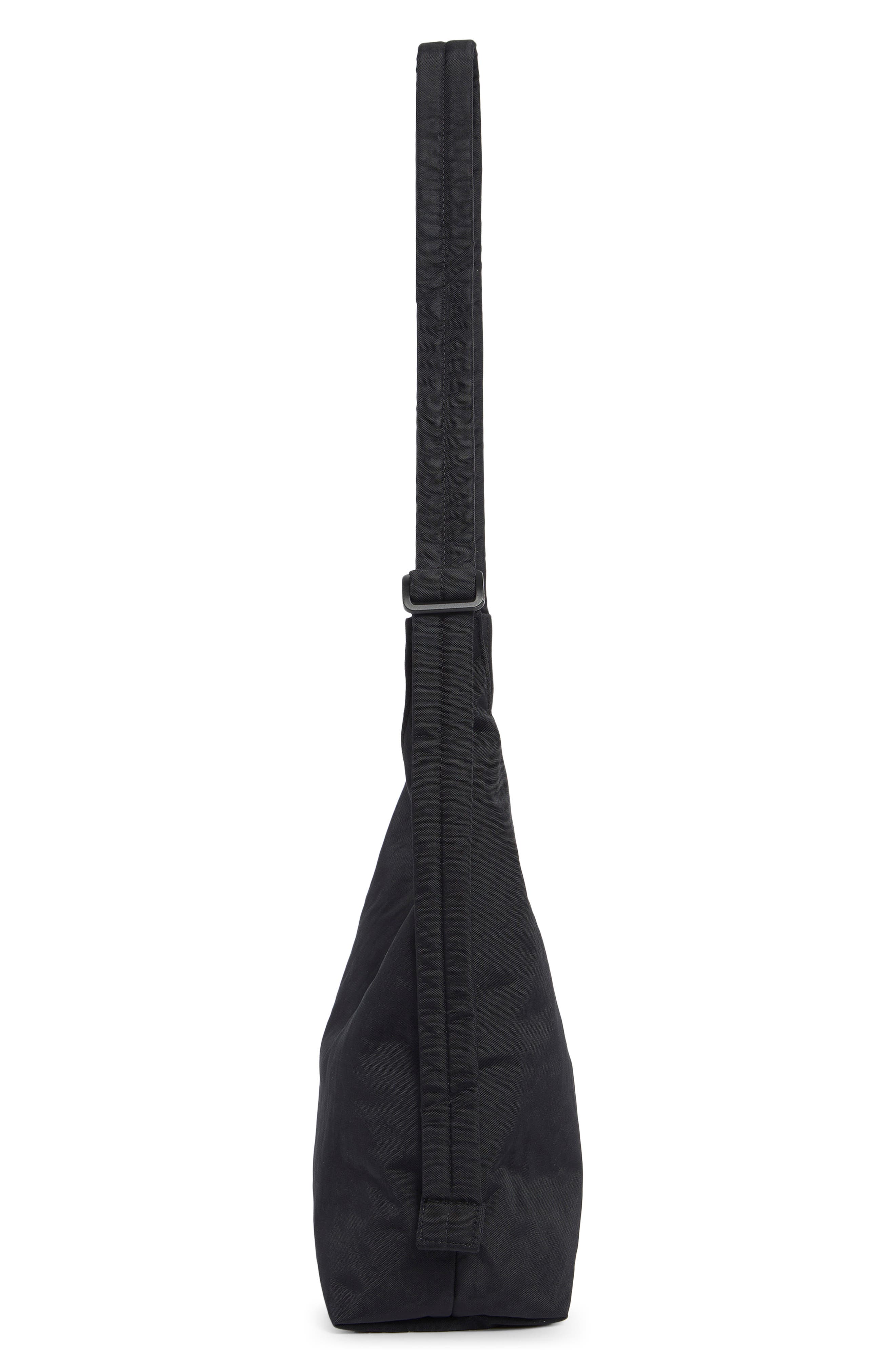 Baggu Small Nylon Sling Bag, Alternate, color, Black