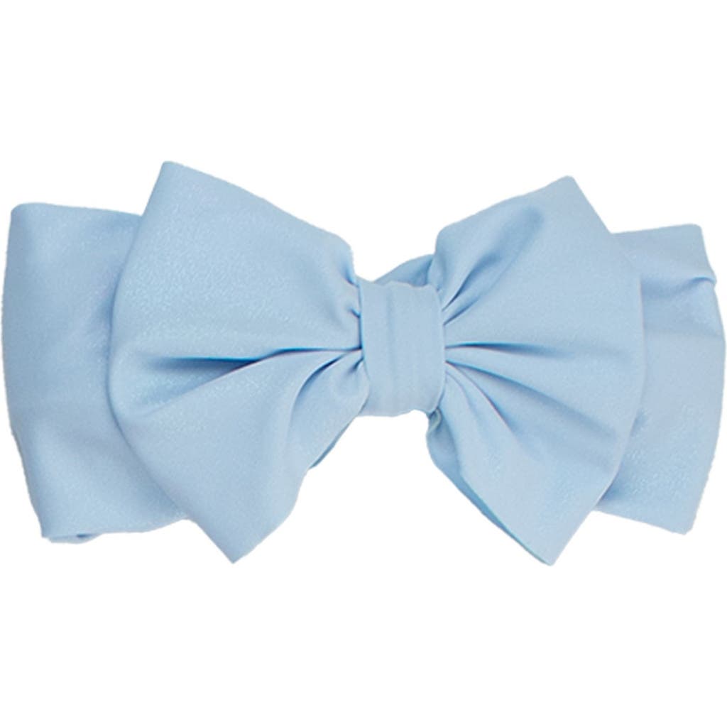 Rufflebutts Girls Upf50+ Shimmer Swim Bow Headband