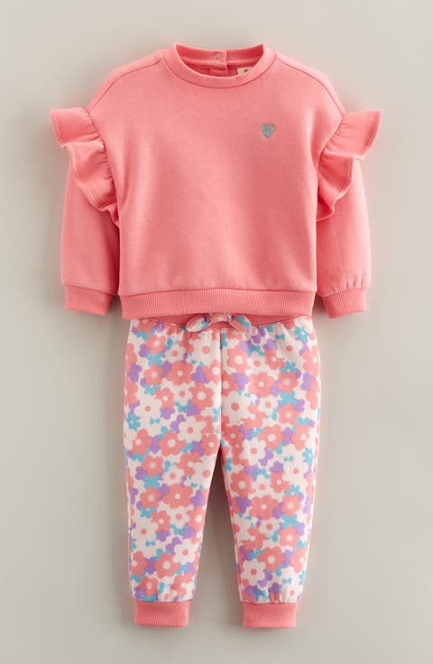 Ruffle Sweatshirt & Joggers Set (Baby)