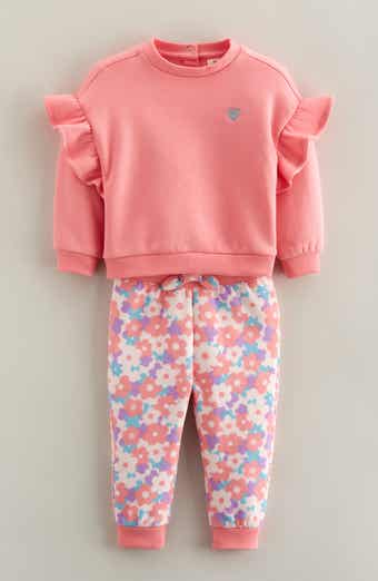 Ruffle Sweatshirt & Joggers Set