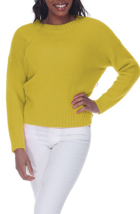 Plush Crew Neck Pullover Sweater