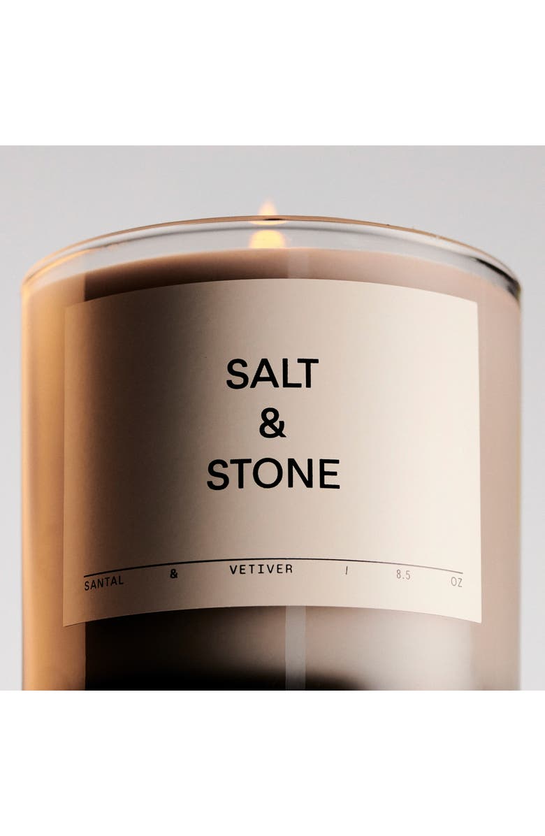 SALT & STONE Santal Vetiver Scented Candle, Alternate, color,