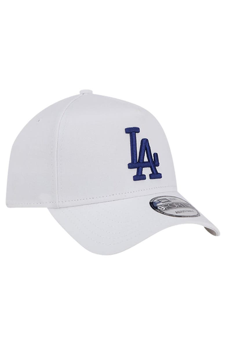 New Era Men's New Era White Los Angeles Dodgers TC A-Frame 9FORTY Adjustable Hat, Alternate, color, White