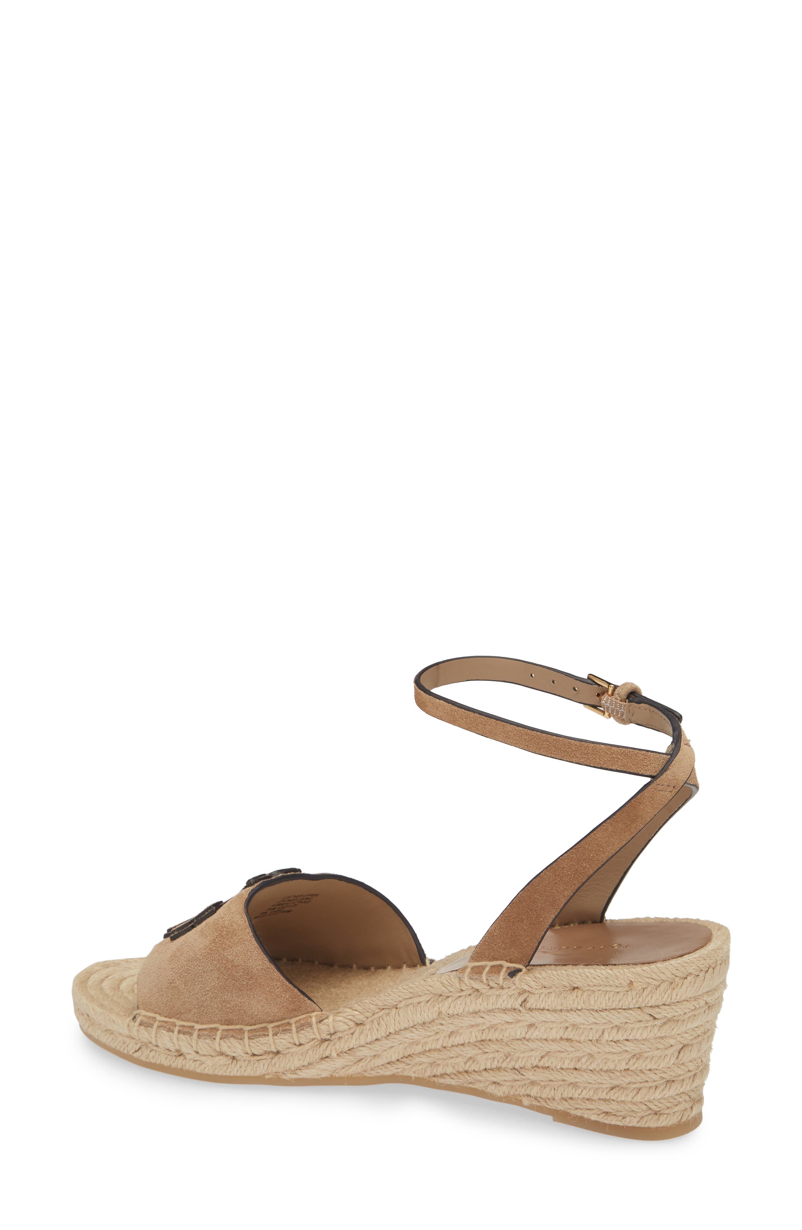 Ines Ankle Strap Espadrille Platform Wedge Sandal, Alternate, color, CERAMIC TAUPE
