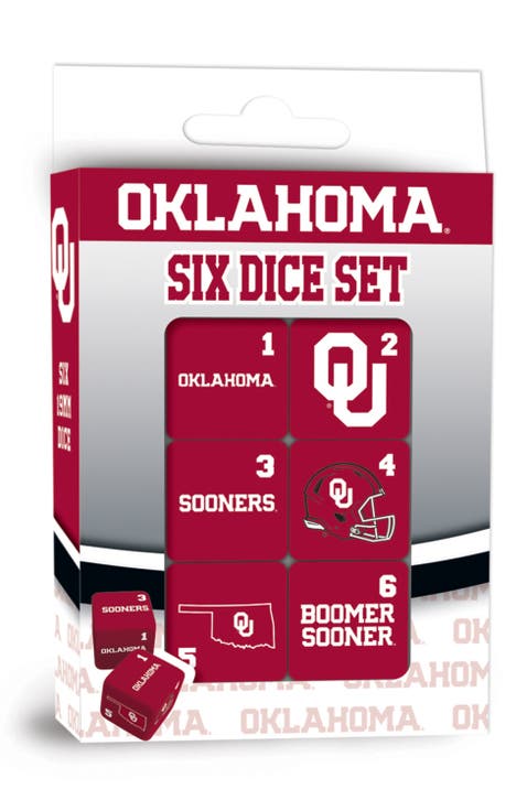 Oklahoma Sooners Dice Set - 19mm