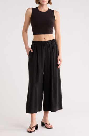 MAX STUDIO Brushed Twill Culottes