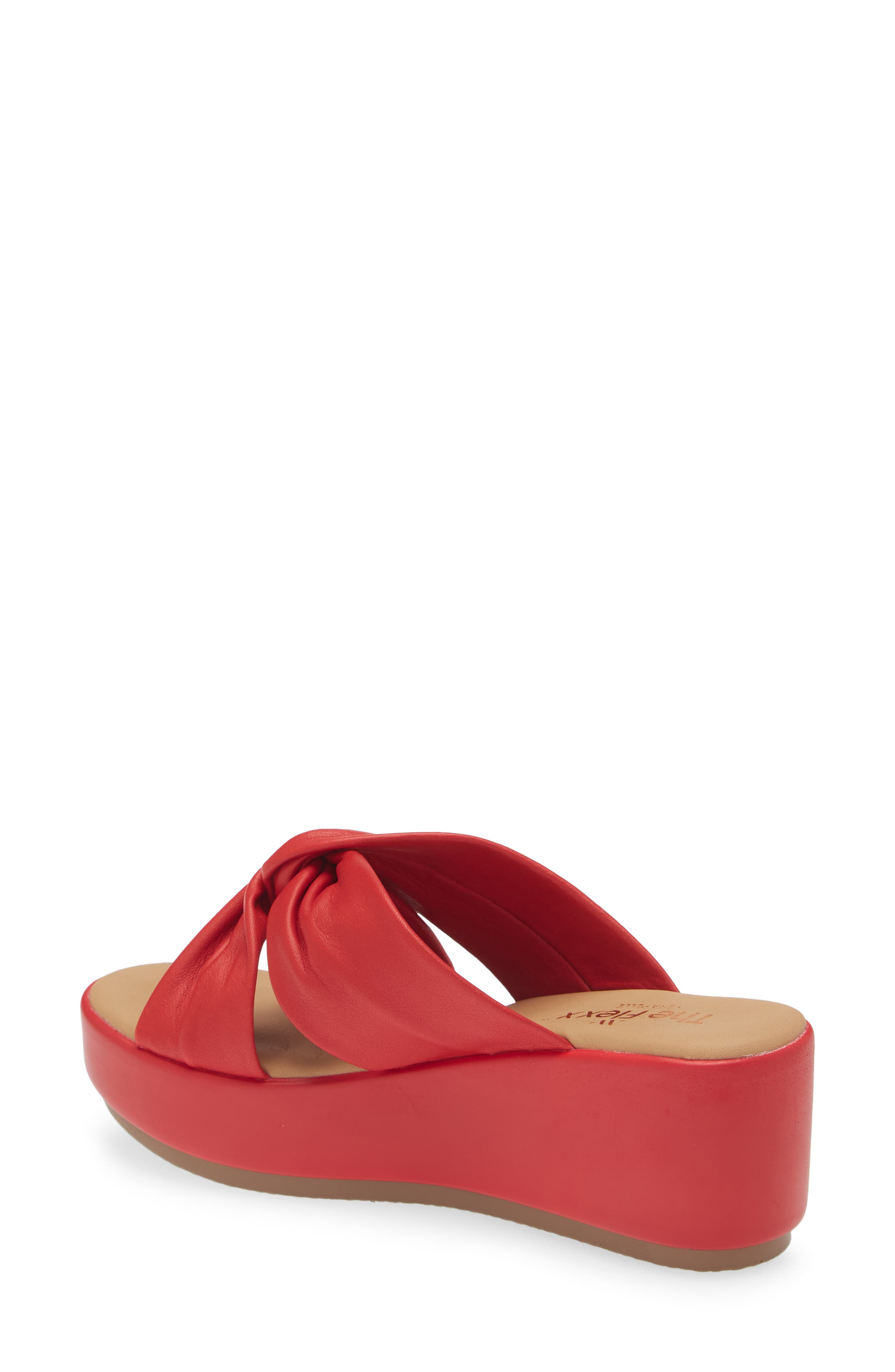 The FLEXX Theo Platform Sandal, Alternate, color, Corallo