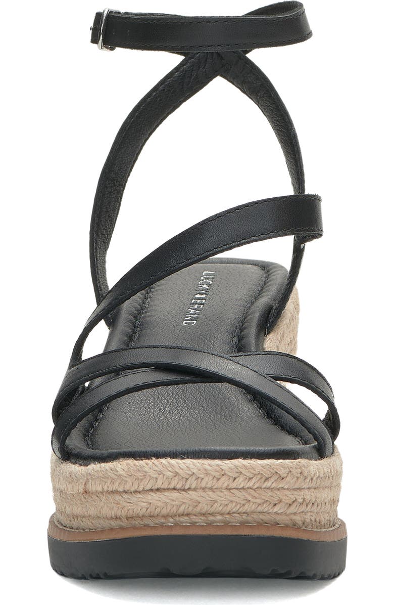 Lucky Brand Carolie Platform Wedge Sandal, Alternate, color,