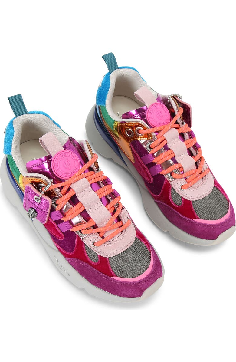 Kurt Geiger London Kurt Chunky Sole Sneaker, Alternate, color, Purple Multi