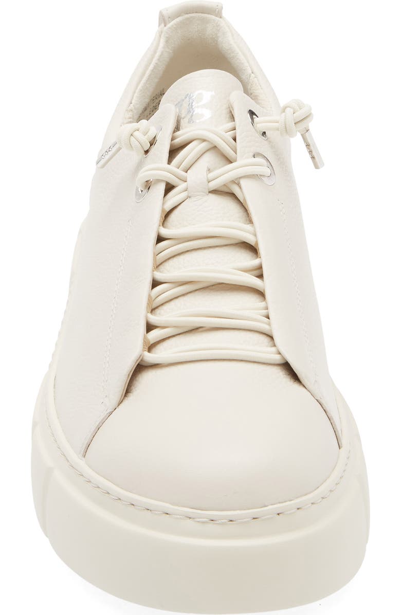 Paul Green Abbey Sneaker, Alternate, color, Ivory Leather