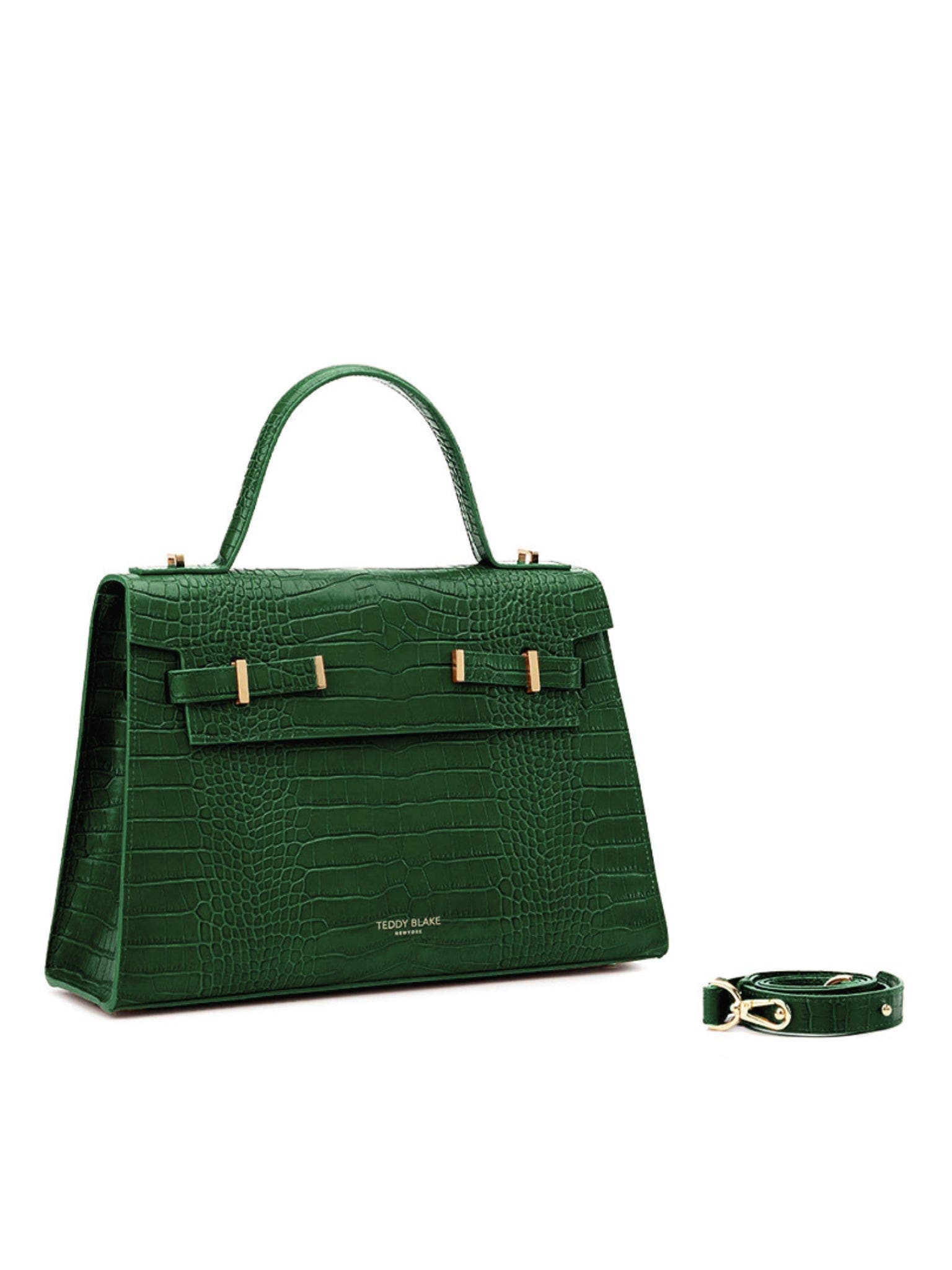 Teddy Blake Ava Croco  14", Alternate, color, Green