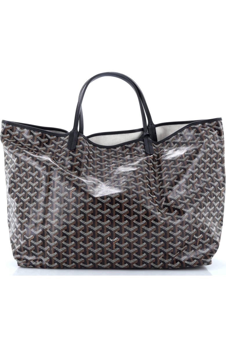 Pre-Owned Goyard Saint Louis Tote Printed Coated Canvas GM, Alternate, color,