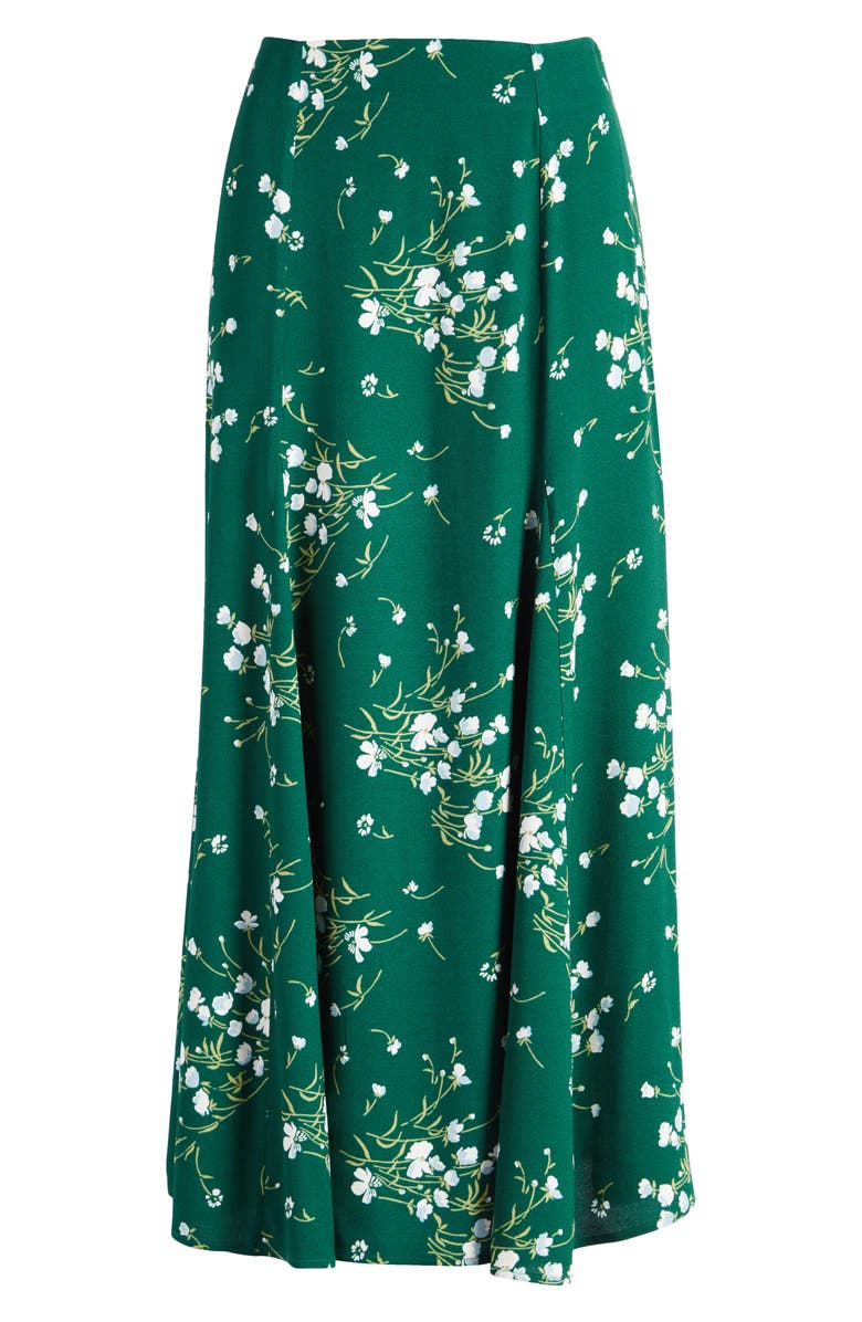 Reformation Bryson Floral Print Skirt, Alternate, color, 