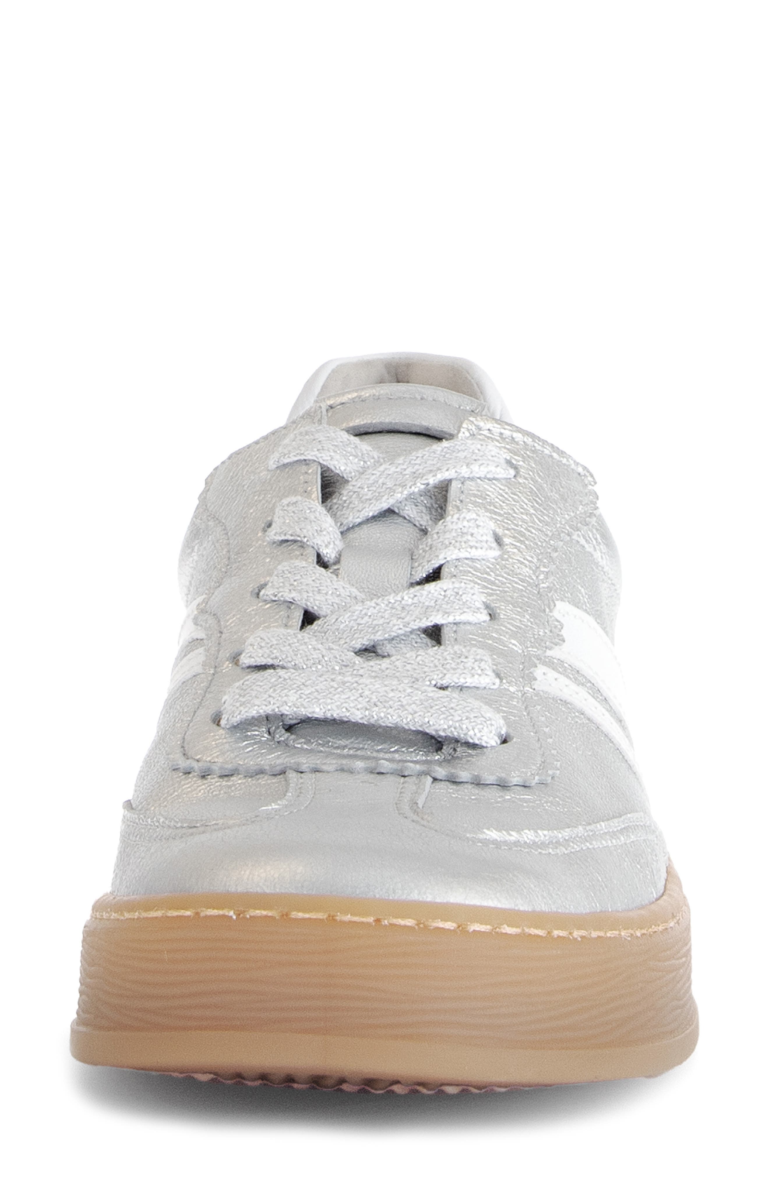 Gabor 66.435 Sneaker, Alternate, color, Silver