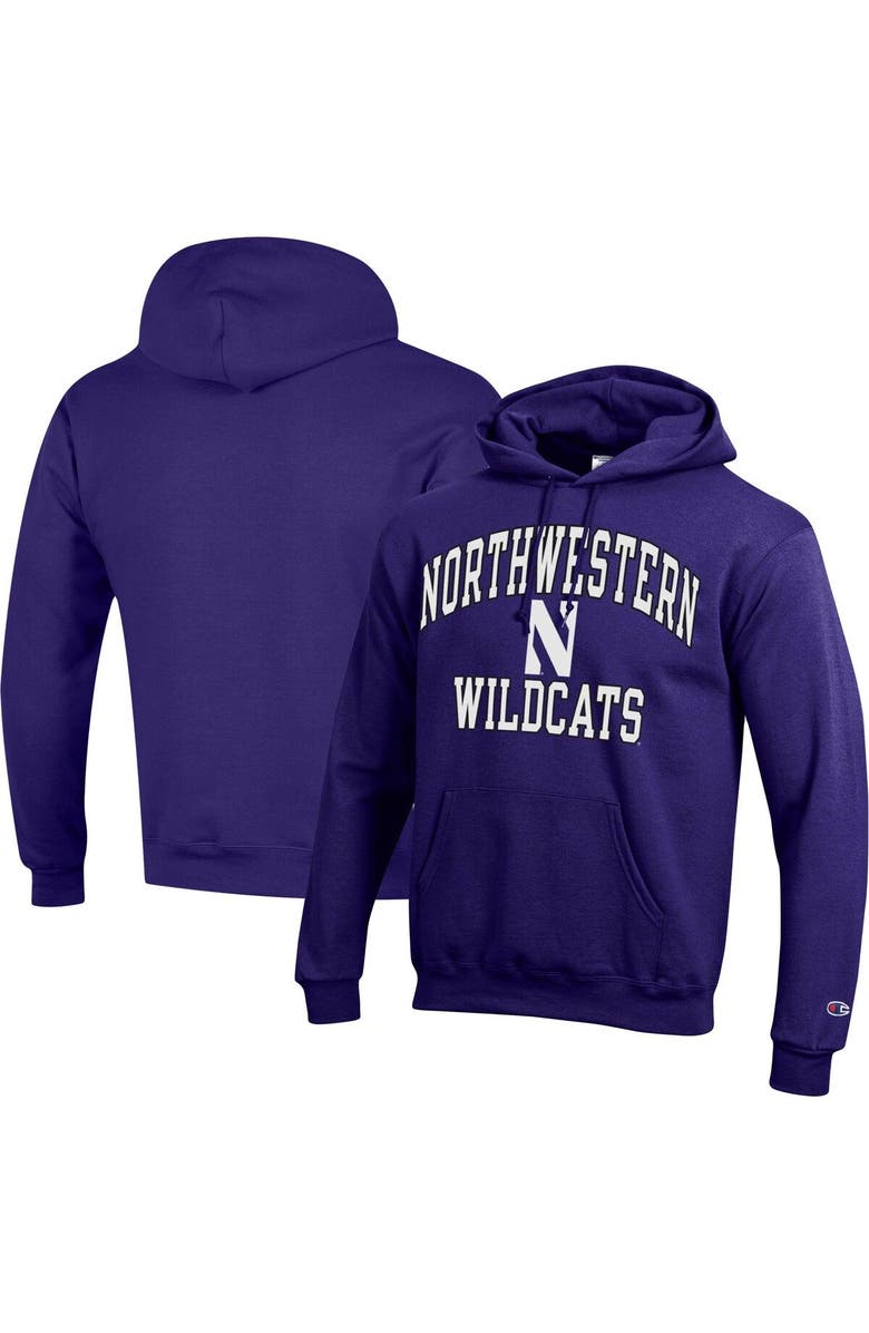 Champion Men's Champion Purple Northwestern Wildcats High Motor Pullover Hoodie, Main, color, Purple