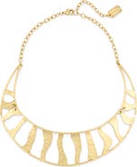 Karine Sultan Open Work Arched Collar Necklace