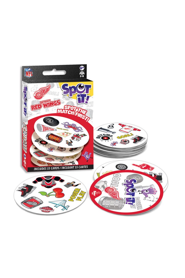 Detroit Red Wings Spot It! Card Game, Alternate, color, Multicolor