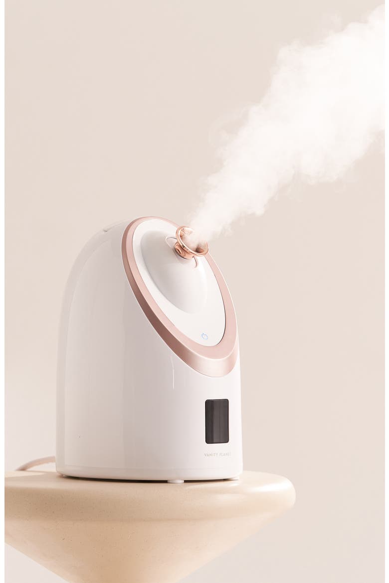 Senia Hot & Cold Smart Facial Steamer, Alternate, color, WHITE