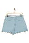 Scalloped Denim Shorts