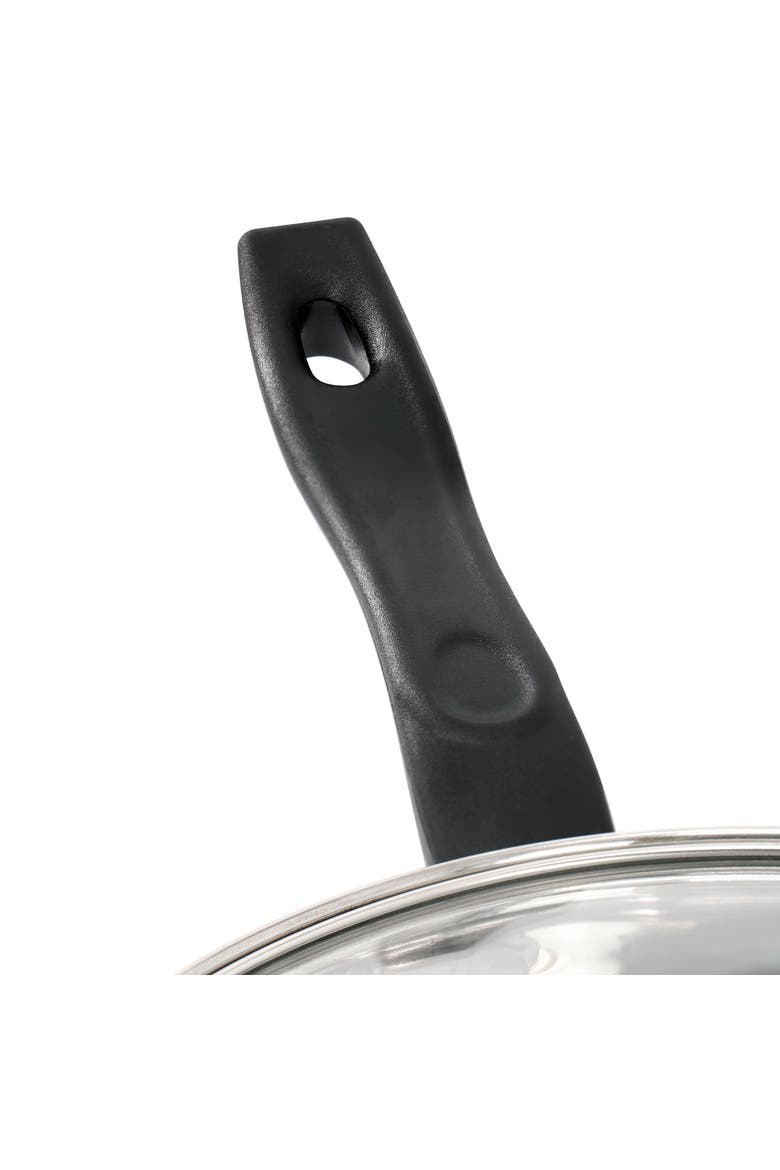 Rametto 5 Piece Belly Shaped Stainless Steel Cookware Set, Alternate, color, Silver