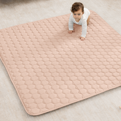 Premium Play Mat with Non-Slip Bottom, Square 56x56 inches