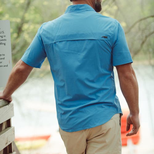 MOUNTAIN KHAKIS MOUNTAIN KHAKIS RIVERS SHORT SLEEVE WOVEN SHIRT 