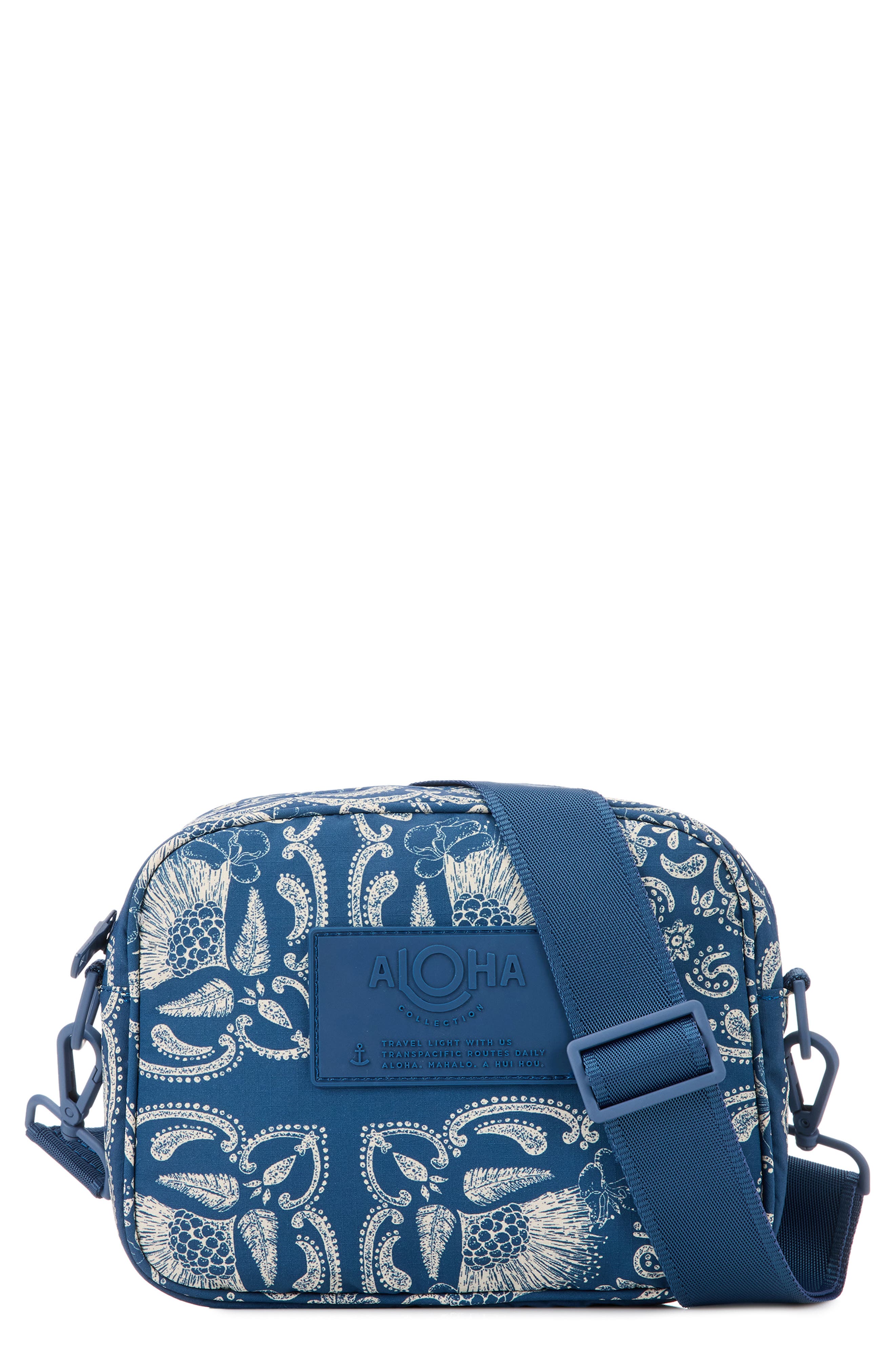 Aloha Collection Rodeo Le Tour Crossbody Bag, Main, color, Denim