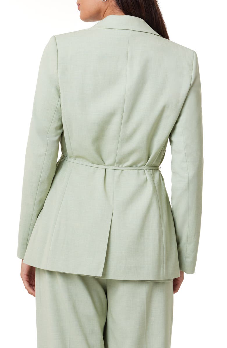 Scotch & Soda Drapey Belted Blazer, Alternate, color, Pistachio