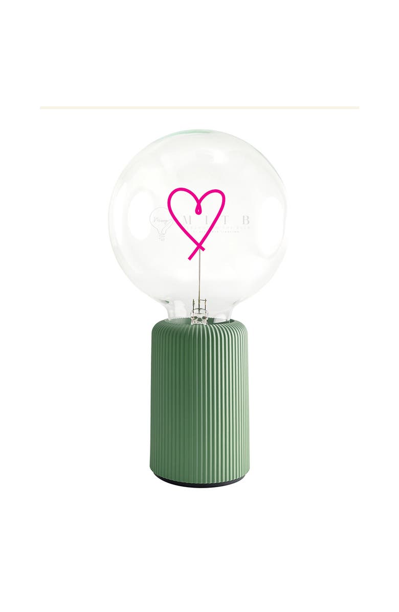 MITB Heart Portable Table Lamp, Main, color, Olive