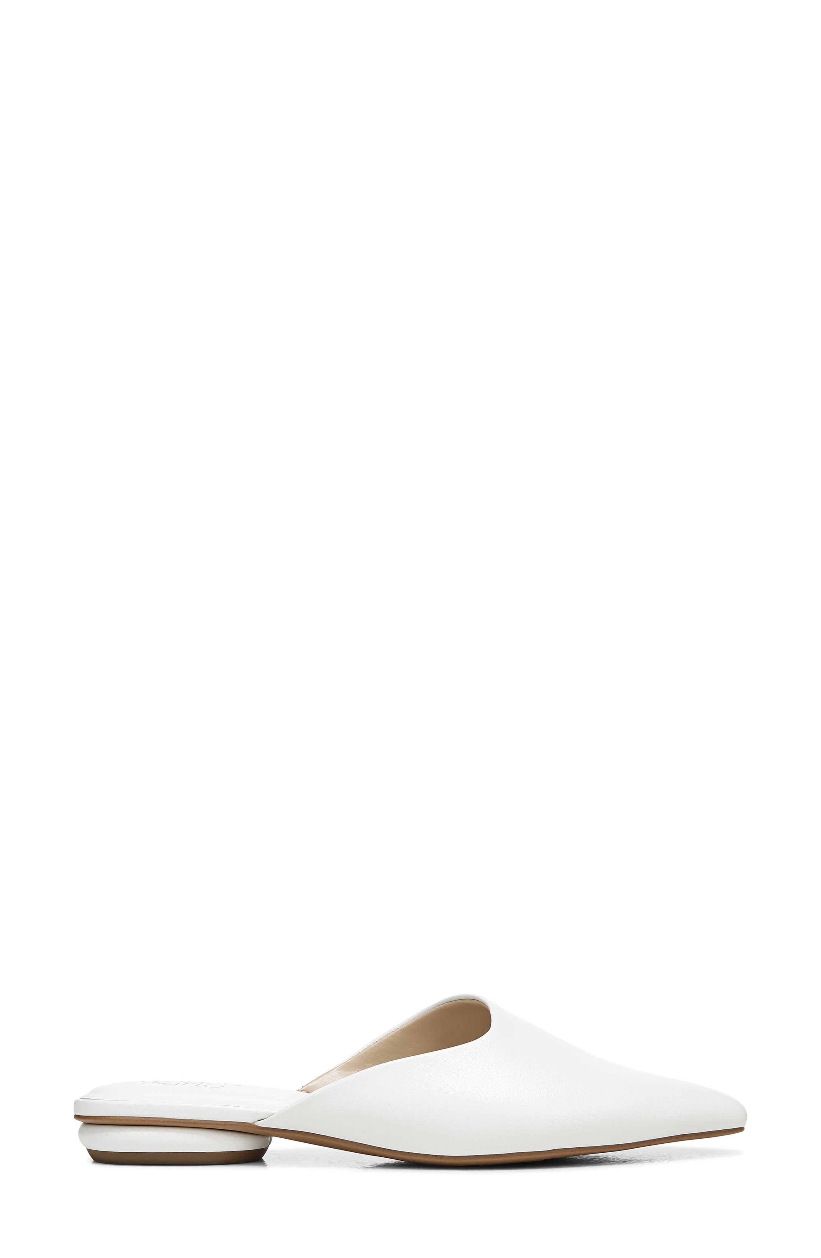 Bridget 2 Mule, Alternate, color, WHITE LEATHER