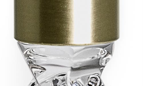 Orrefors Carat Candlesticks, Set Of 2 In Brass