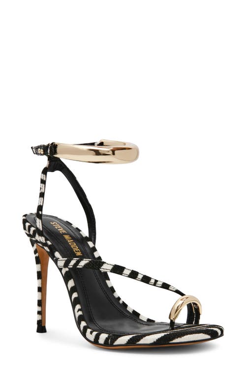Steve Madden Tia Ankle Strap Sandal In Multi