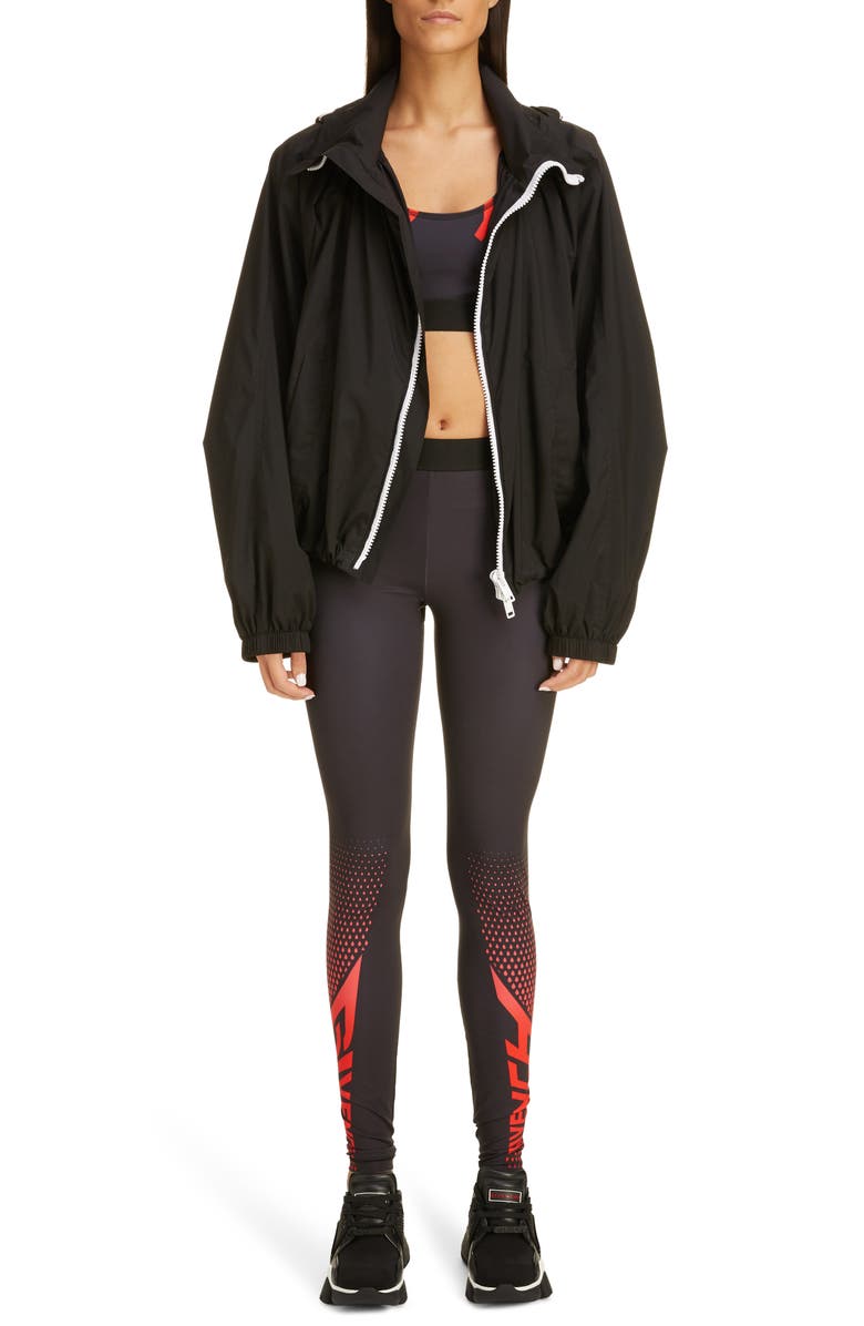 Givenchy Logo Sports Bra, Alternate, color,