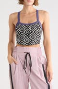 Free People All Clear Jacquard Camisole