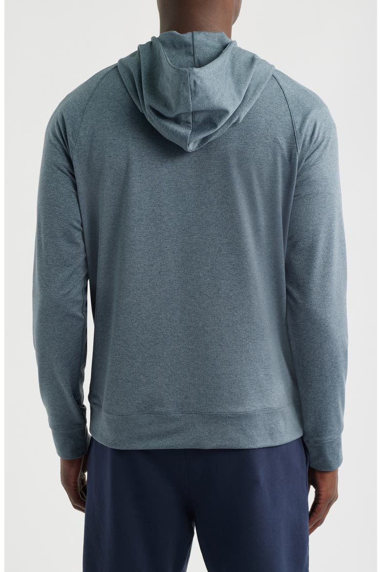 Live In Pullover Hoodie, Alternate, color, BLUE SLATE HEATHER