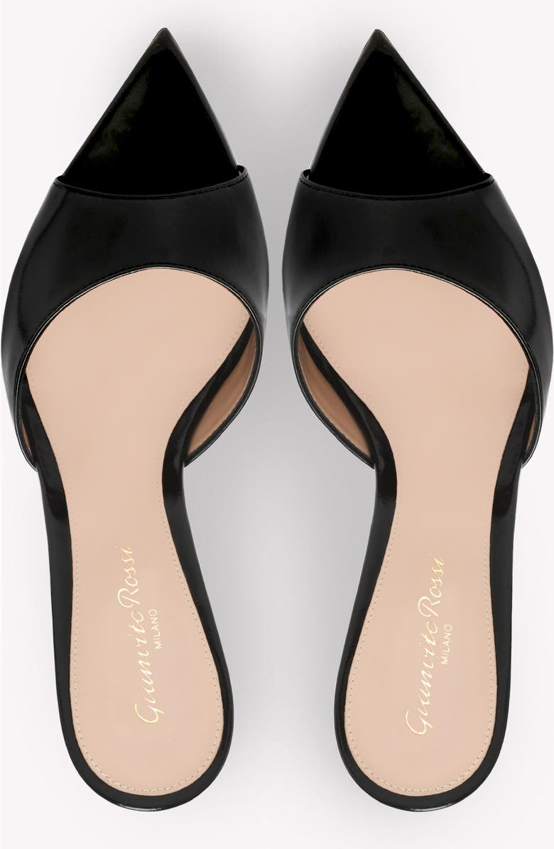 Gianvito Rossi Elle 85 Mule, Alternate, color, Black Nappa