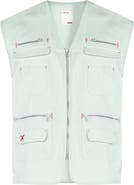 PCFG Linen Blend Free Heaven Vest With Pocket