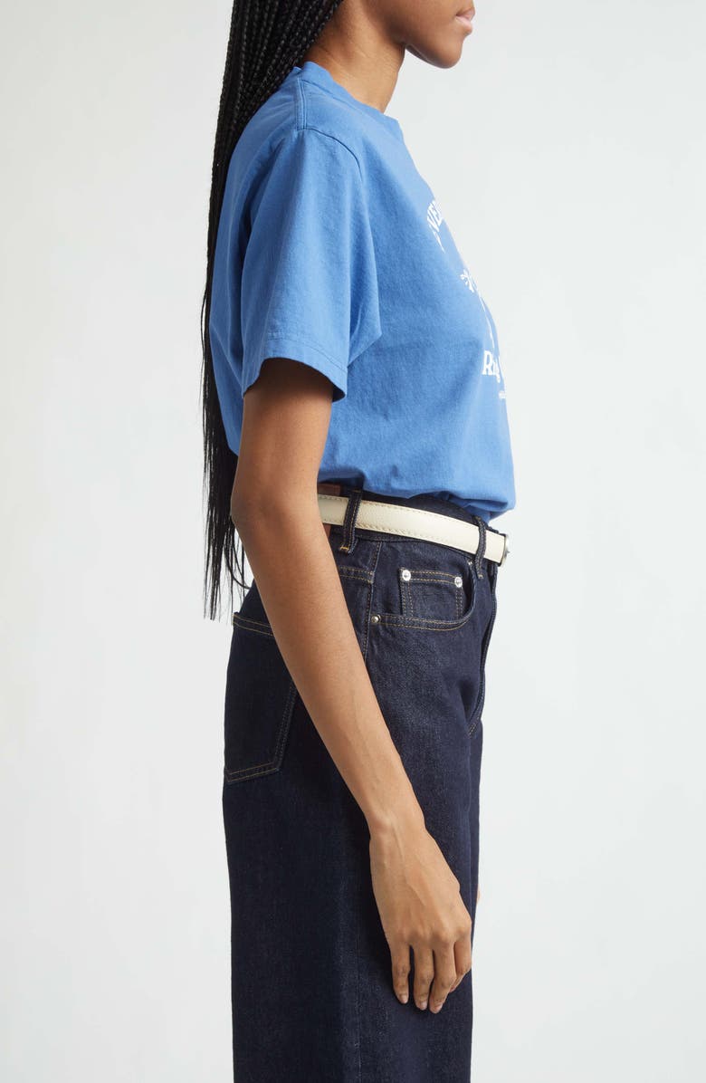 Sporty & Rich Beverly Hills Riding Club Graphic T-Shirt, Alternate, color, Pier Blue