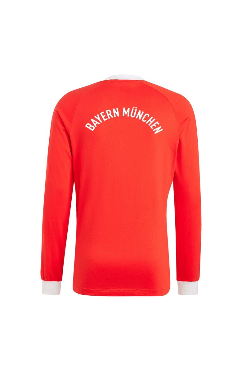 adidas Originals Men's adidas Originals Red Bayern Munich Energy Drop '70s Long Sleeve Jersey, Alternate, color,
