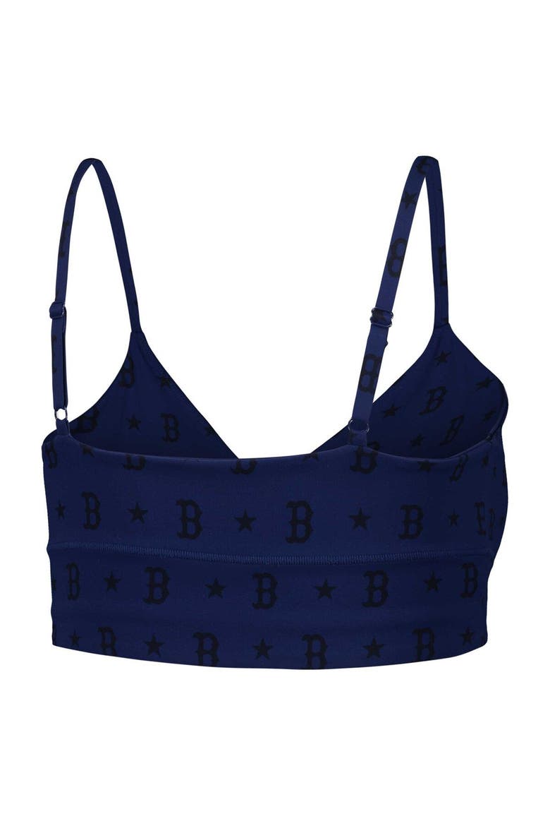 Women's Terez Navy Boston Red Sox Active Bra, Alternate, color, Navy