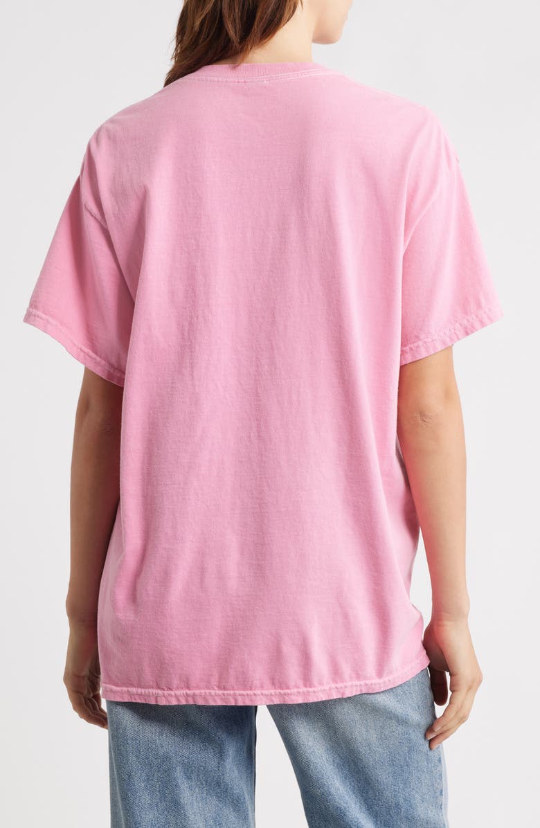 Merch Traffic Nirvana '93 Cotton Graphic T-Shirt, Alternate, color, Pink