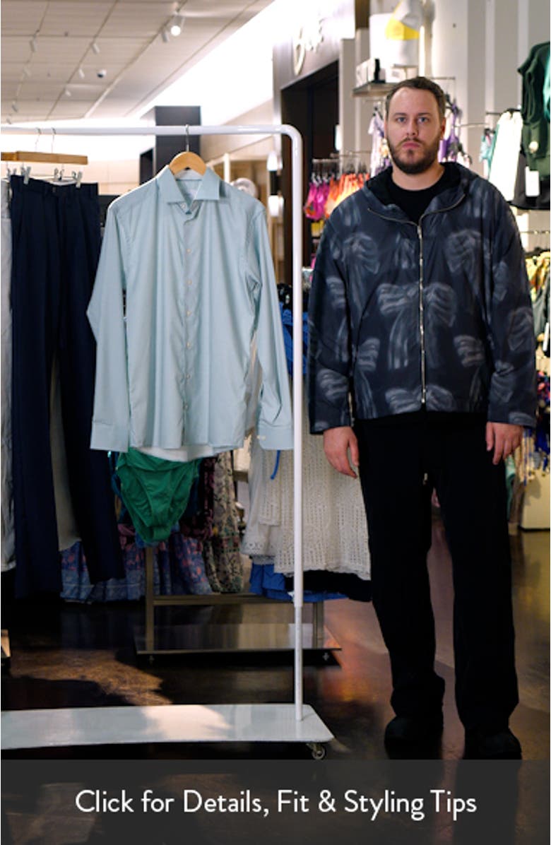 Slim Fit Check Cotton Dress Shirt, sales video thumbnail