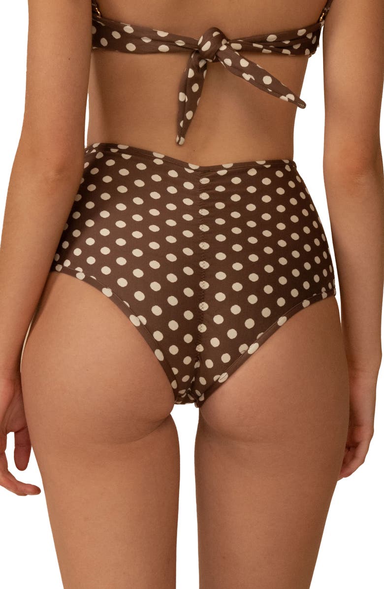 MONTCE Vivian Polly High Waist Bikini Bottoms, Alternate, color, Vivian