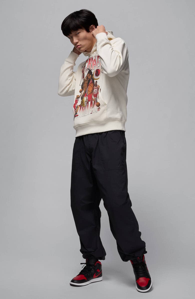 Jordan Air Jordan 1 Mid Sneaker, Alternate, color, Black/Summit White/Varsity Red