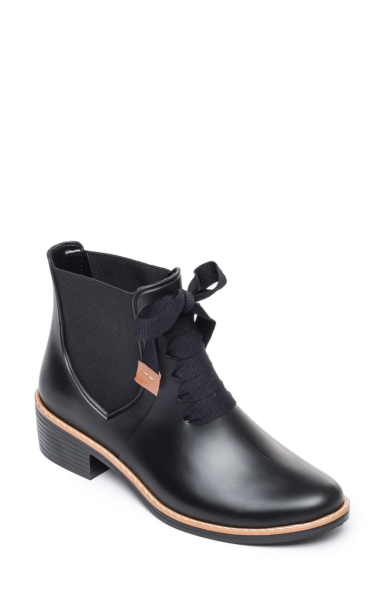 Bernardo Footwear Bernardo Lacey Short Waterproof Rain Boot, Main, color, 