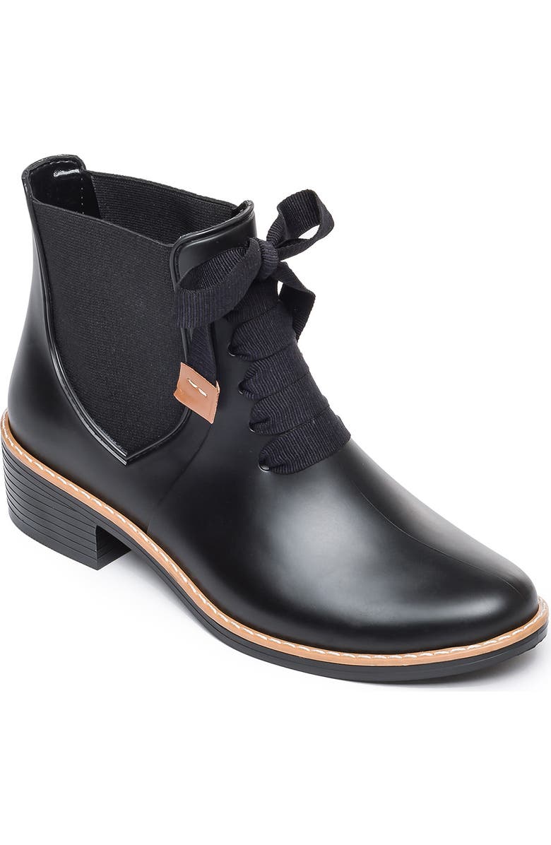 Bernardo Footwear Bernardo Lacey Short Waterproof Rain Boot, Main, color,