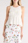 EDIT by JASON WU Shirred Babydoll Top