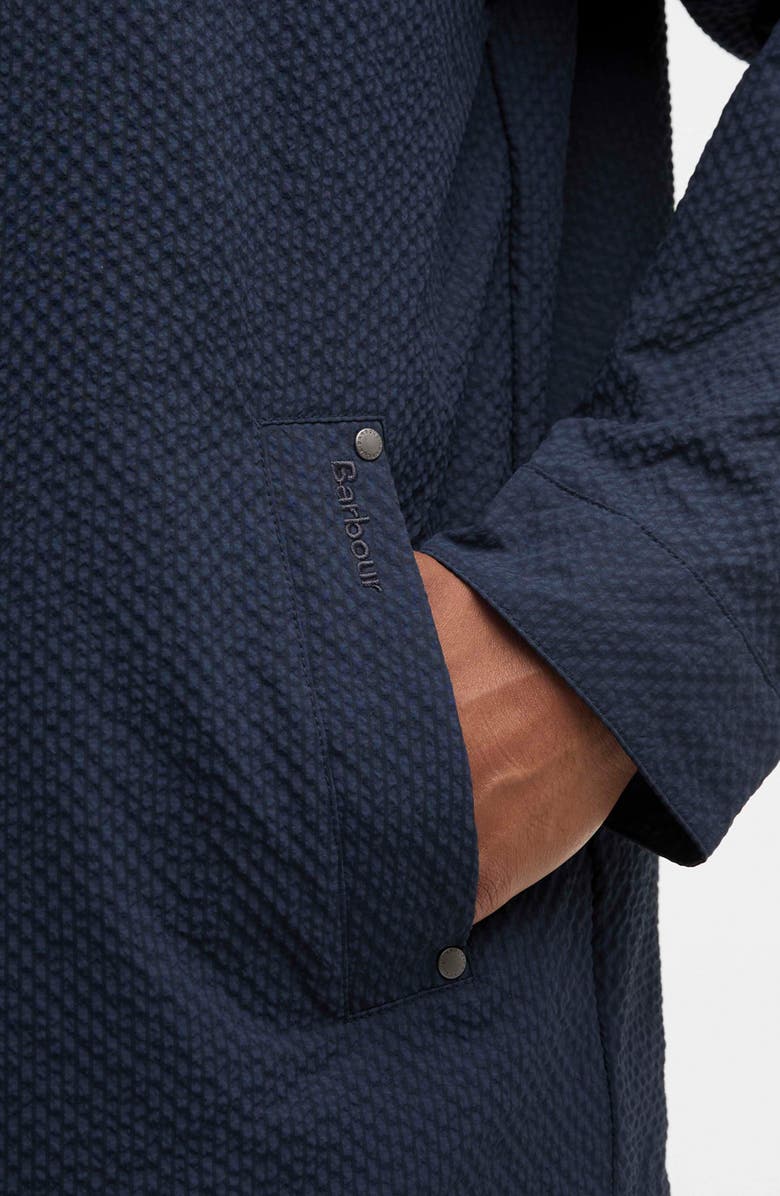 Barbour Ashbury Textured Jacket, Alternate, color, Navy